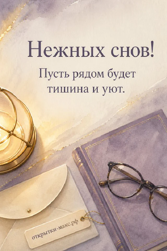 Голубая кружка чая с цветочным узором, горящая свеча и букетик незабудок на фоне ночного неба — вариант 3
