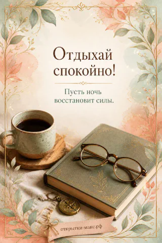 Кружка кофе, старая книга с очками и компасом на льняной ткани в акварельной листовой рамке