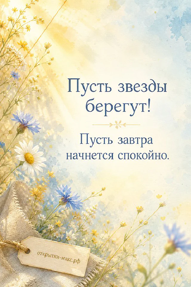Открытка с иллюстрацией на книге и чашка чая на деревянном столе, горящая свеча и рыжие листья рядом — вариант 2