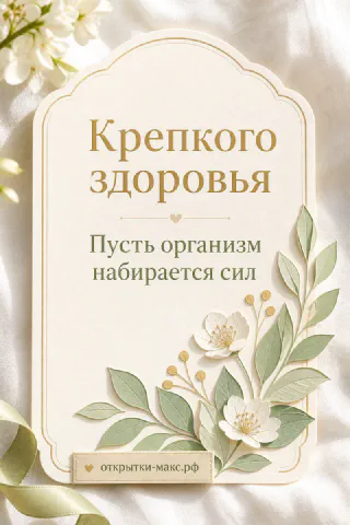 Солнечное окно, букетик и открытка с заботливым текстом