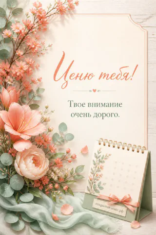 Две чашки рядом, мягкое сердце из бумаги и чистое поле для признания