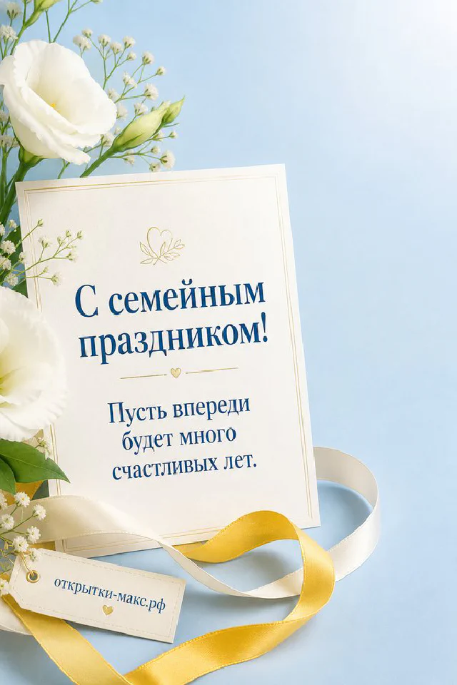 Золотые обручальные кольца, белые розы и лавандовые ленты на бежевом фоне с открыткой-сердечком — вариант 8
