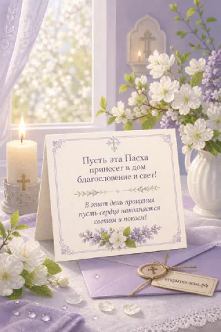 Корзинка с яйцами, весенние цветы и чистое поле для текста